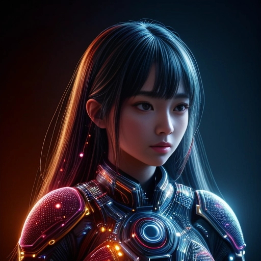 Pao mise en page internet vidéo illustration 3d serveur IA générative AI freelance paris studio de création magazines F2O8MU30